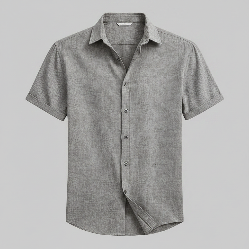 Men's Summer Casual Shirt | Lightweight Short Sleeve Leisurewear