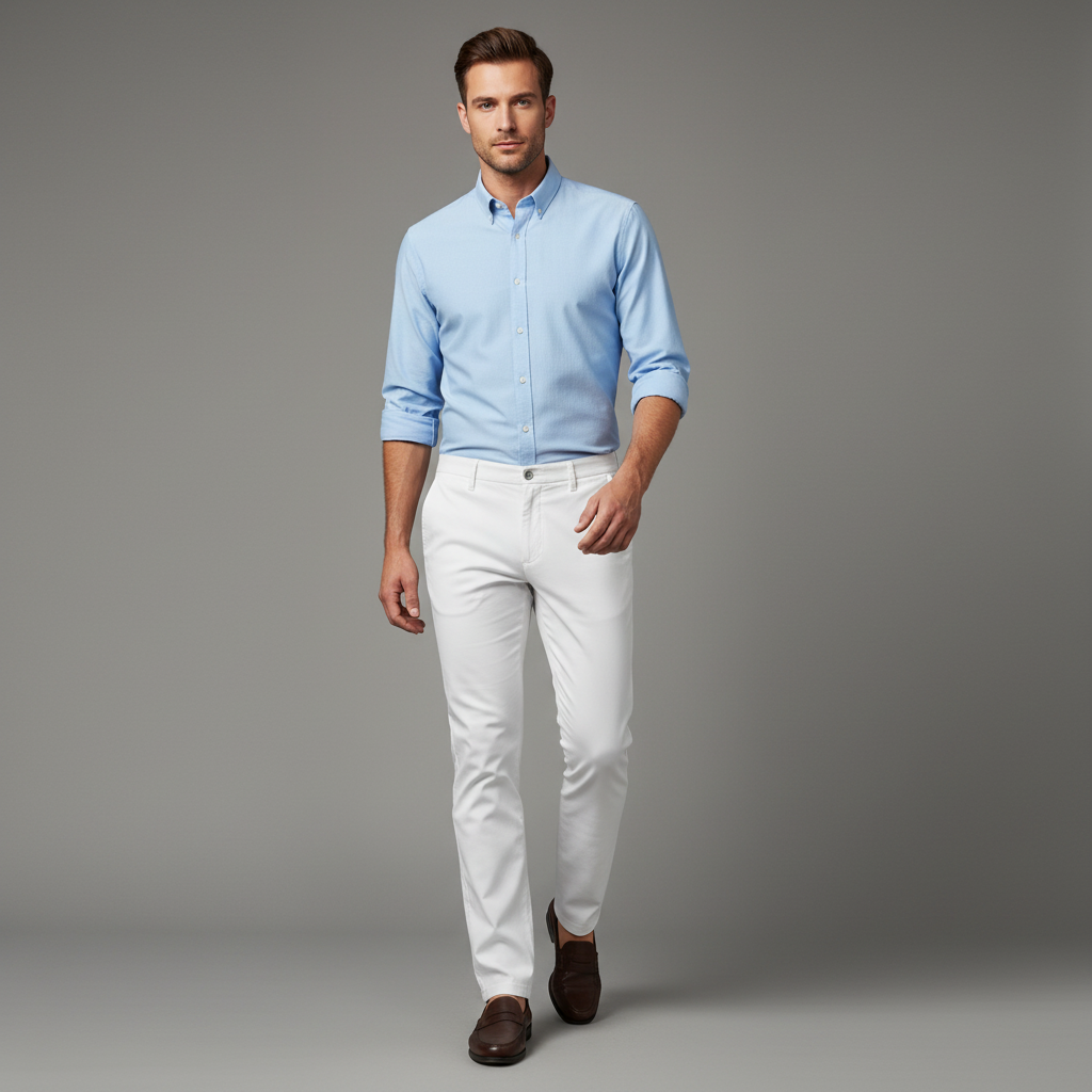 Albert Slim Fit Chinos | Men's Trousers for Summer Style