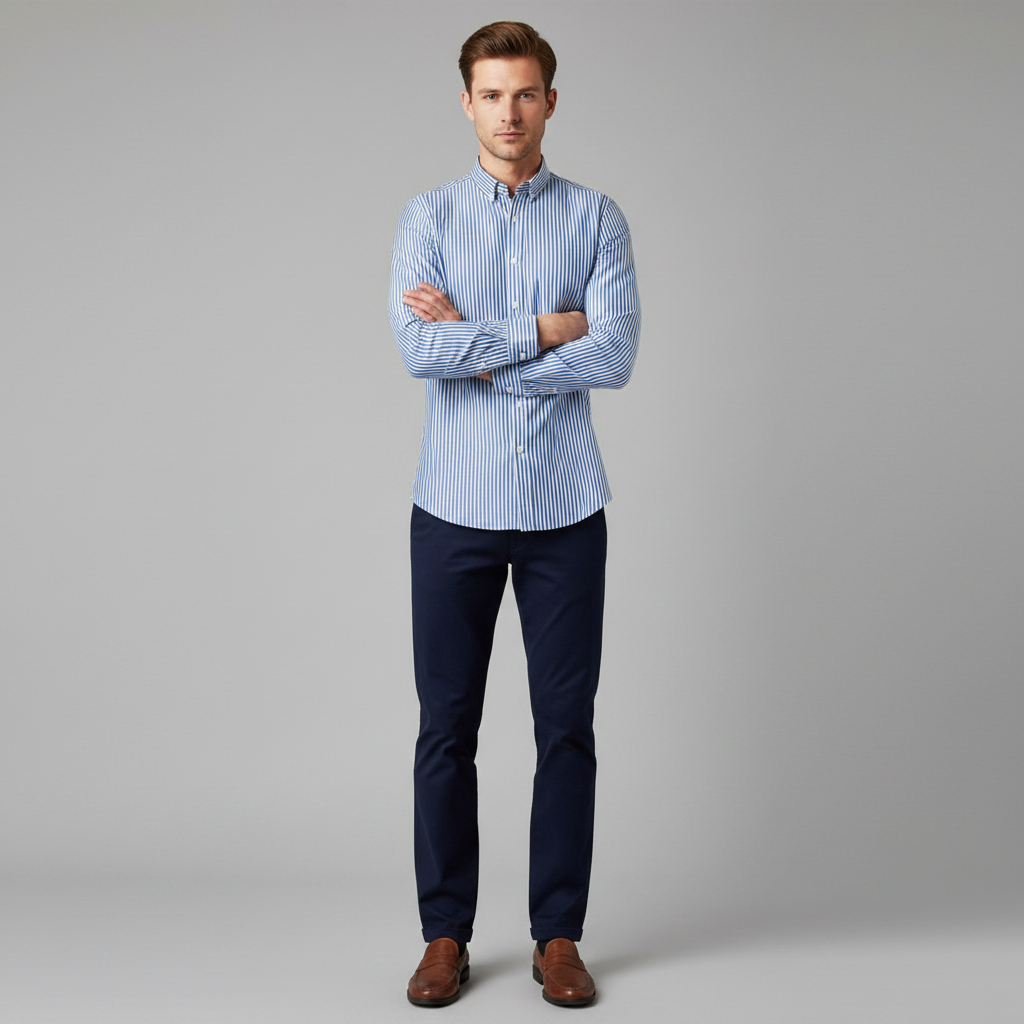Antonio Striped Shirt | Men's Dress Shirt