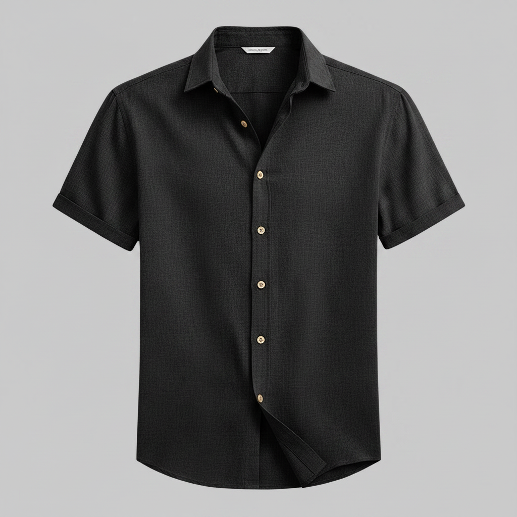 Men's Summer Casual Shirt | Lightweight Short Sleeve Leisurewear