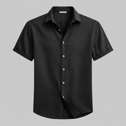 Men's Summer Casual Shirt | Lightweight Short Sleeve Leisurewear