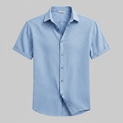 Men's Summer Casual Shirt | Lightweight Short Sleeve Leisurewear