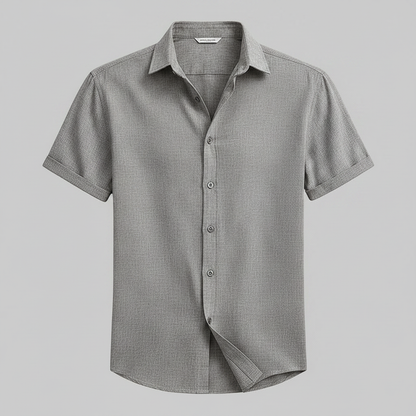 Men's Summer Casual Shirt | Lightweight Short Sleeve Leisurewear