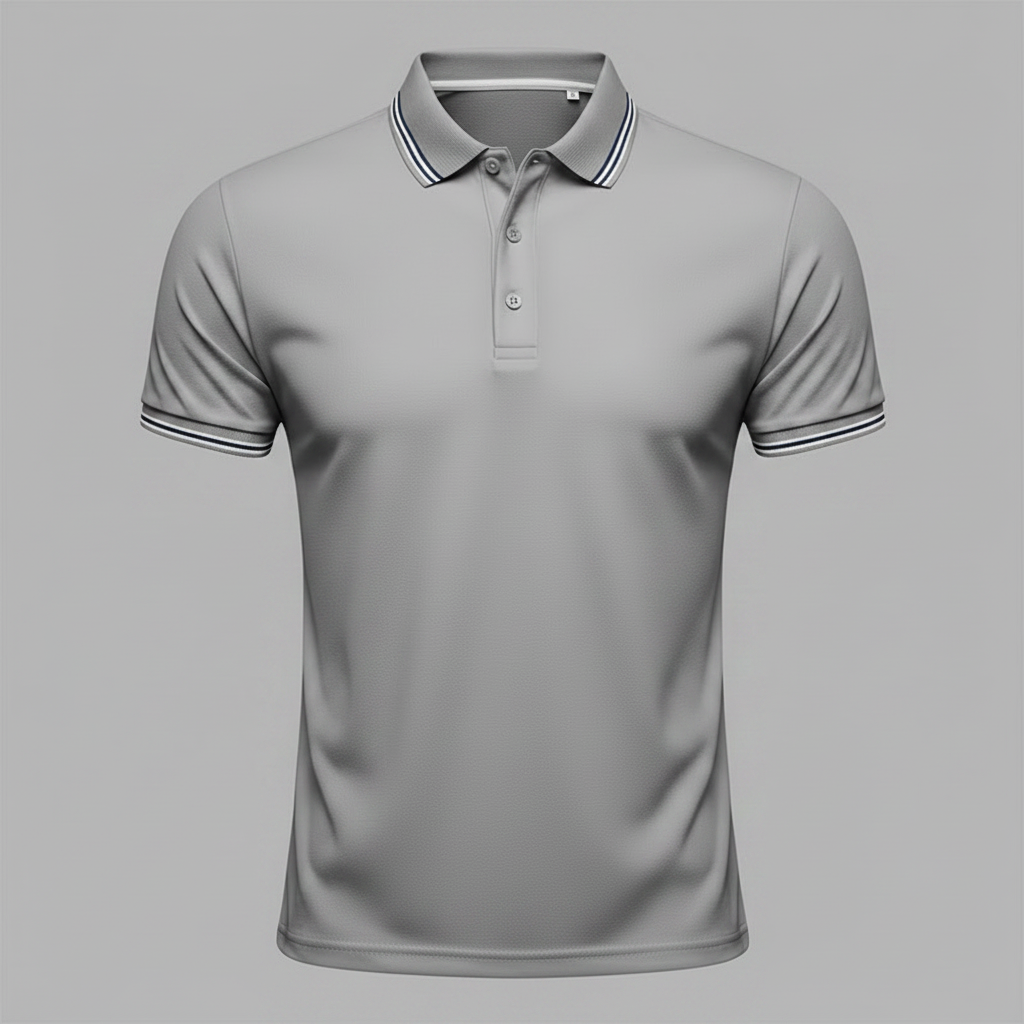 Elegant Men's Polo Shirt | Classic Fit Casual Wear