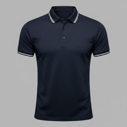 Elegant Men's Polo Shirt | Classic Fit Casual Wear