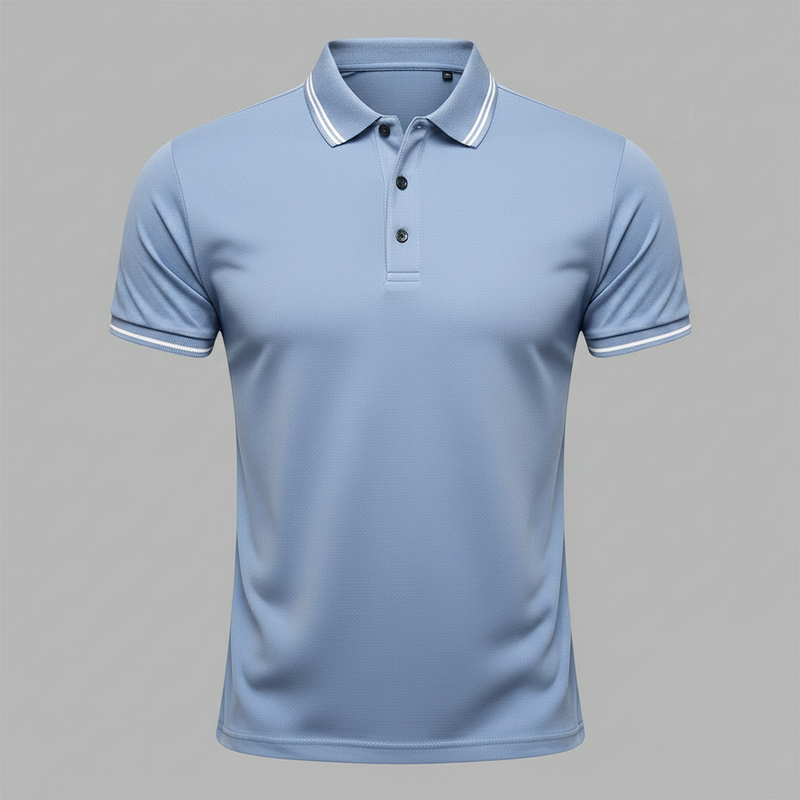 Elegant Men's Polo Shirt | Classic Fit Casual Wear