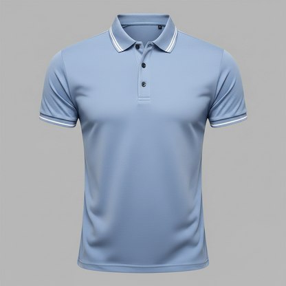 Elegant Men's Polo Shirt | Classic Fit Casual Wear