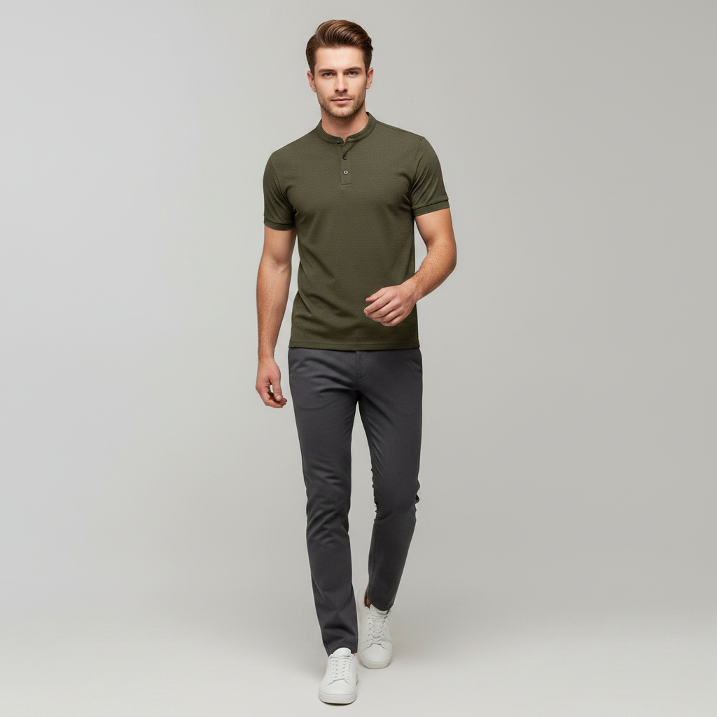 Men's Elegant Polo Shirt | Classic Casual Polo Shirts