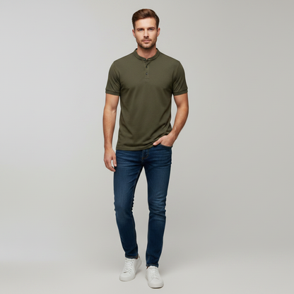 Men's Elegant Polo Shirt | Classic Casual Polo Shirts