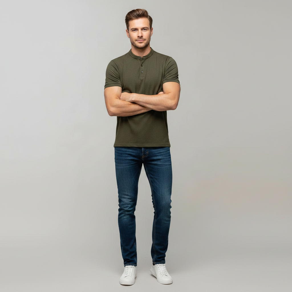 Men's Elegant Polo Shirt | Classic Casual Polo Shirts