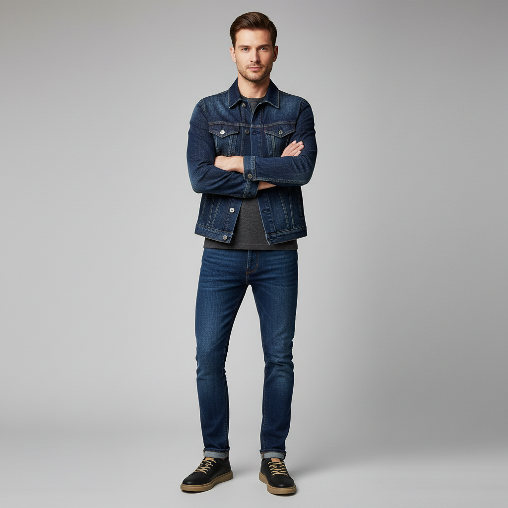 Men's Leather Sneakers | Stylish Comfort Trainers
