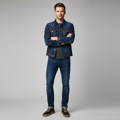 Men's Leather Sneakers | Stylish Comfort Trainers