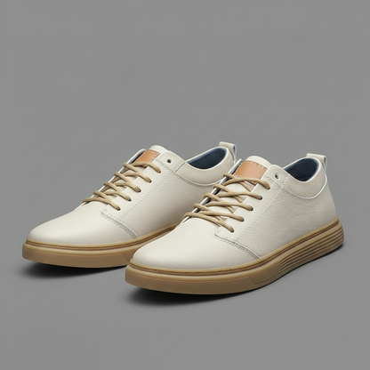 Men's Leather Sneakers | Stylish Comfort Trainers
