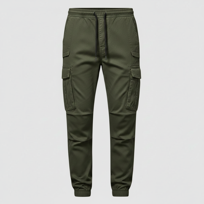 Men's Tactical Cargo Pants | Black Utility Trousers