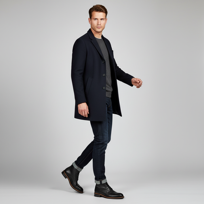 Retro Leather Boots | Men's Classic Footwear